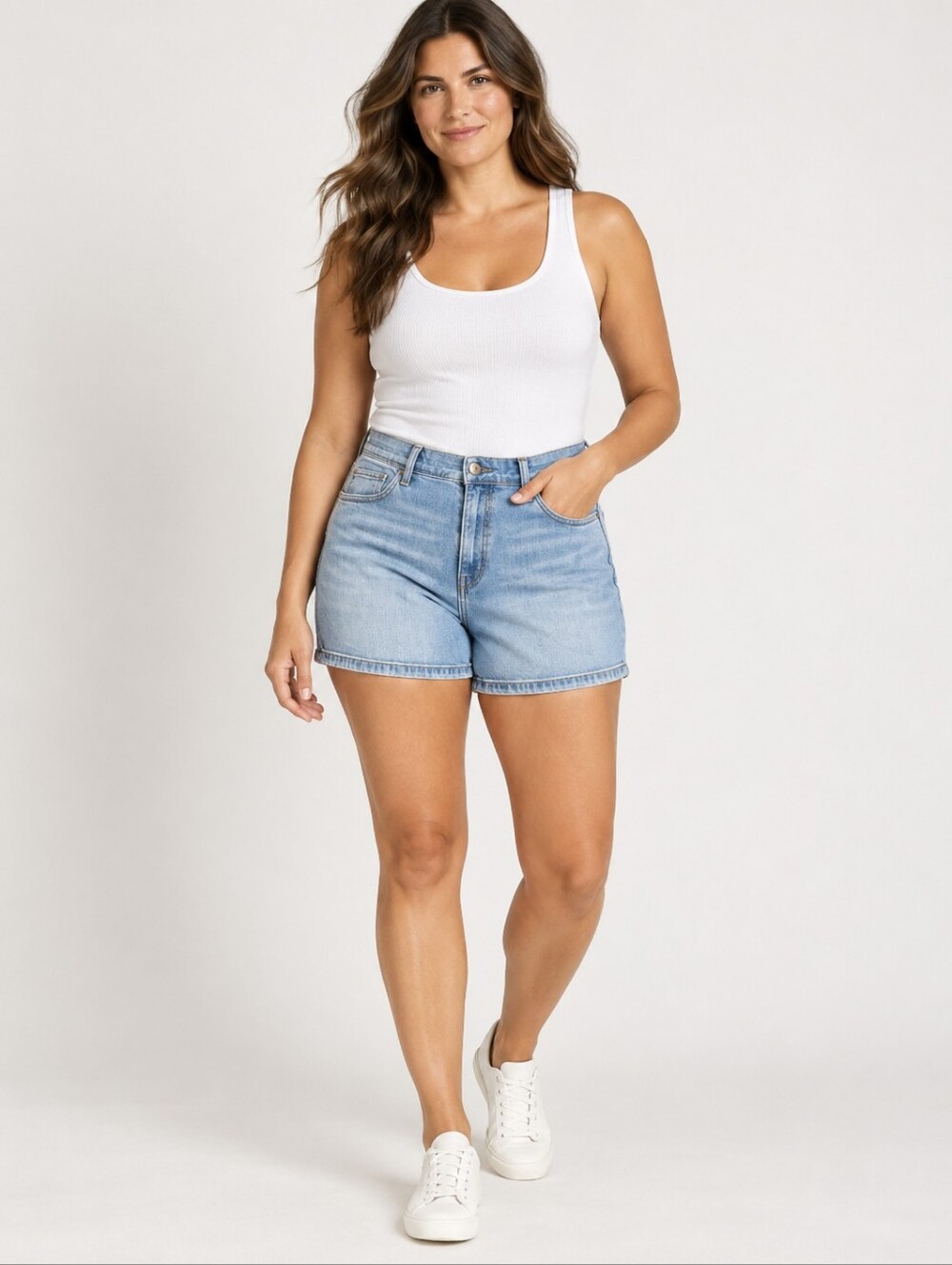 ❤️ LEVI'S HIGH RISE JEAN SHORTS, 16 (33)